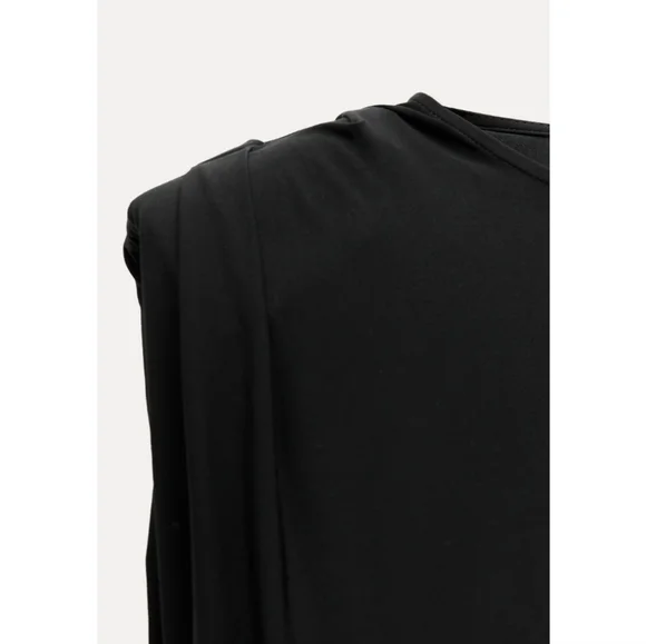 ZARA LONG DRESS WITH SHOULDER PADS SIZE M - Picture 10 of 11